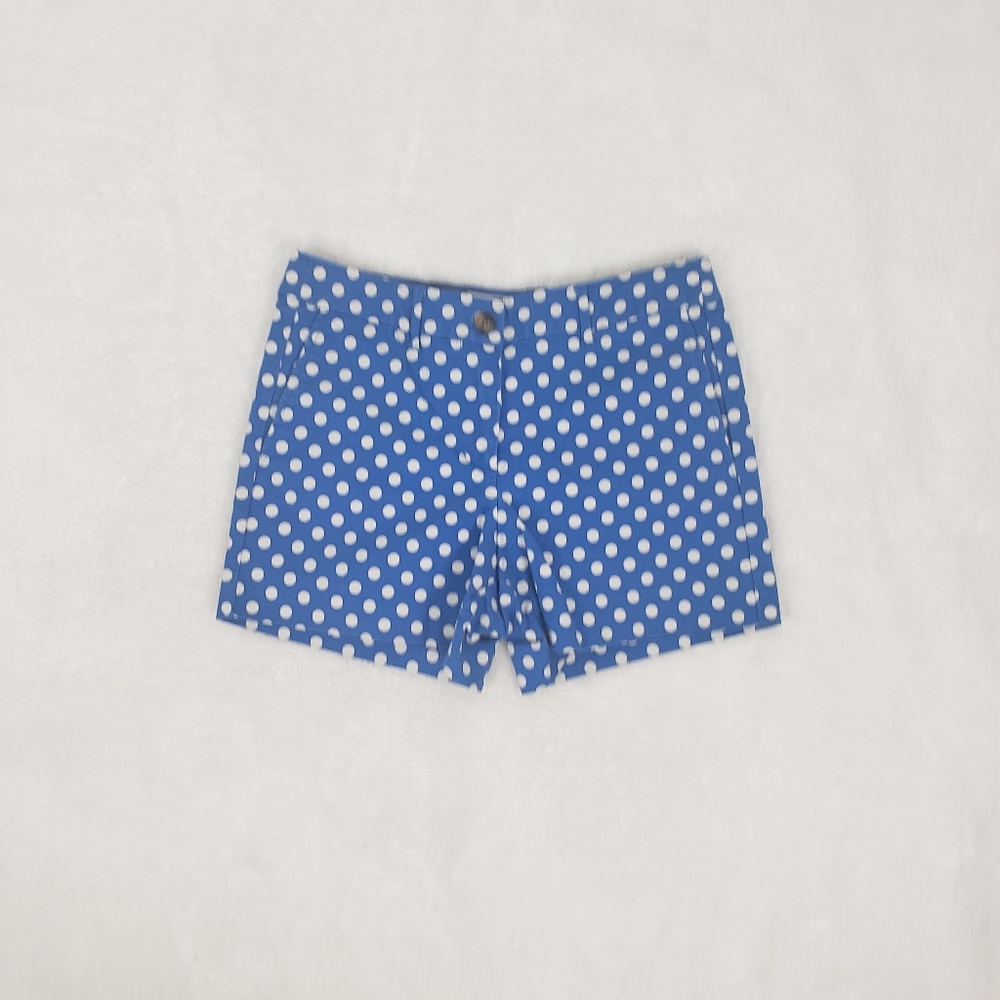 Boden Blue Polka Dot Shorts Sz 4
